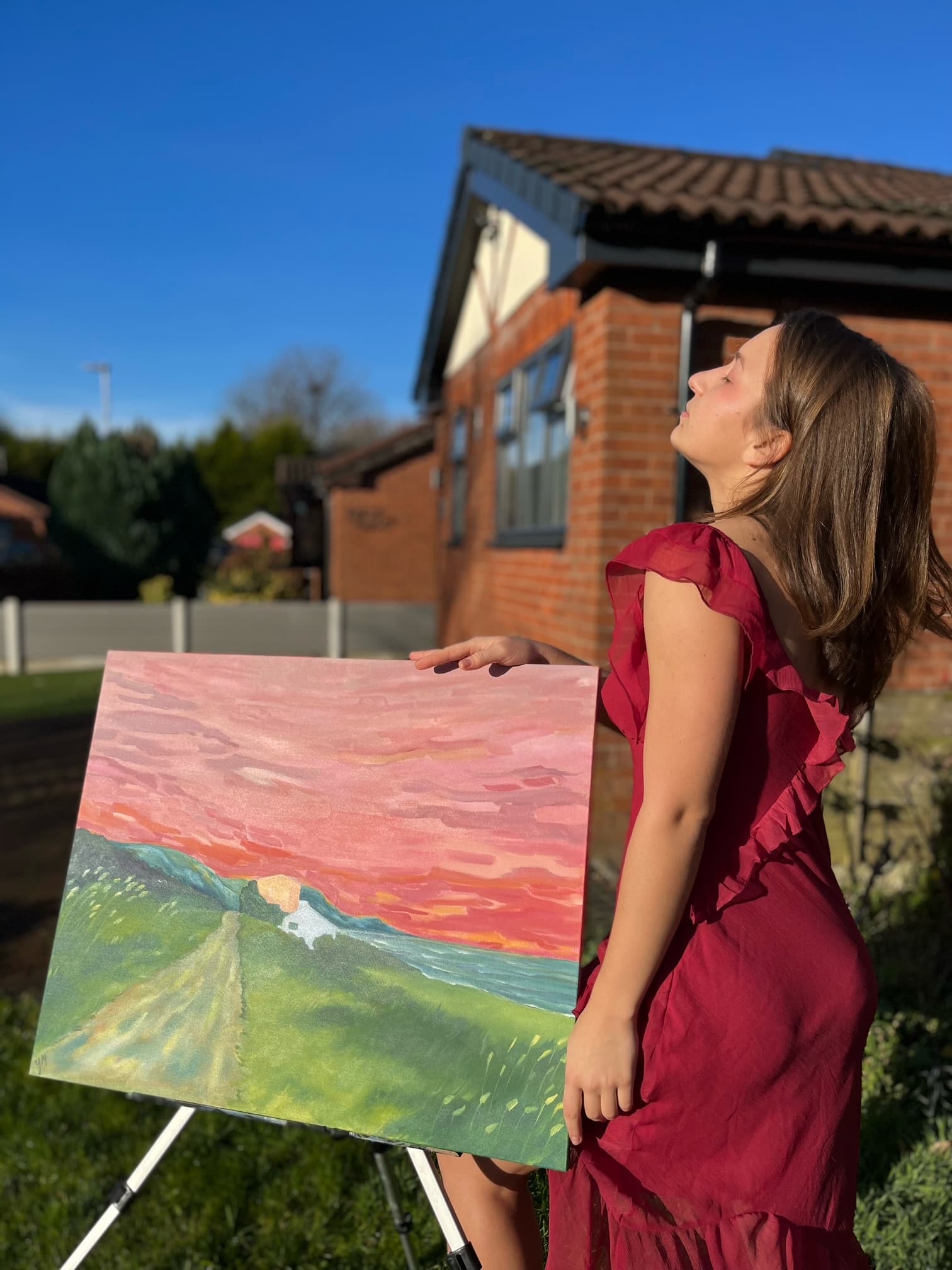 Painting by Yulia Melnyk