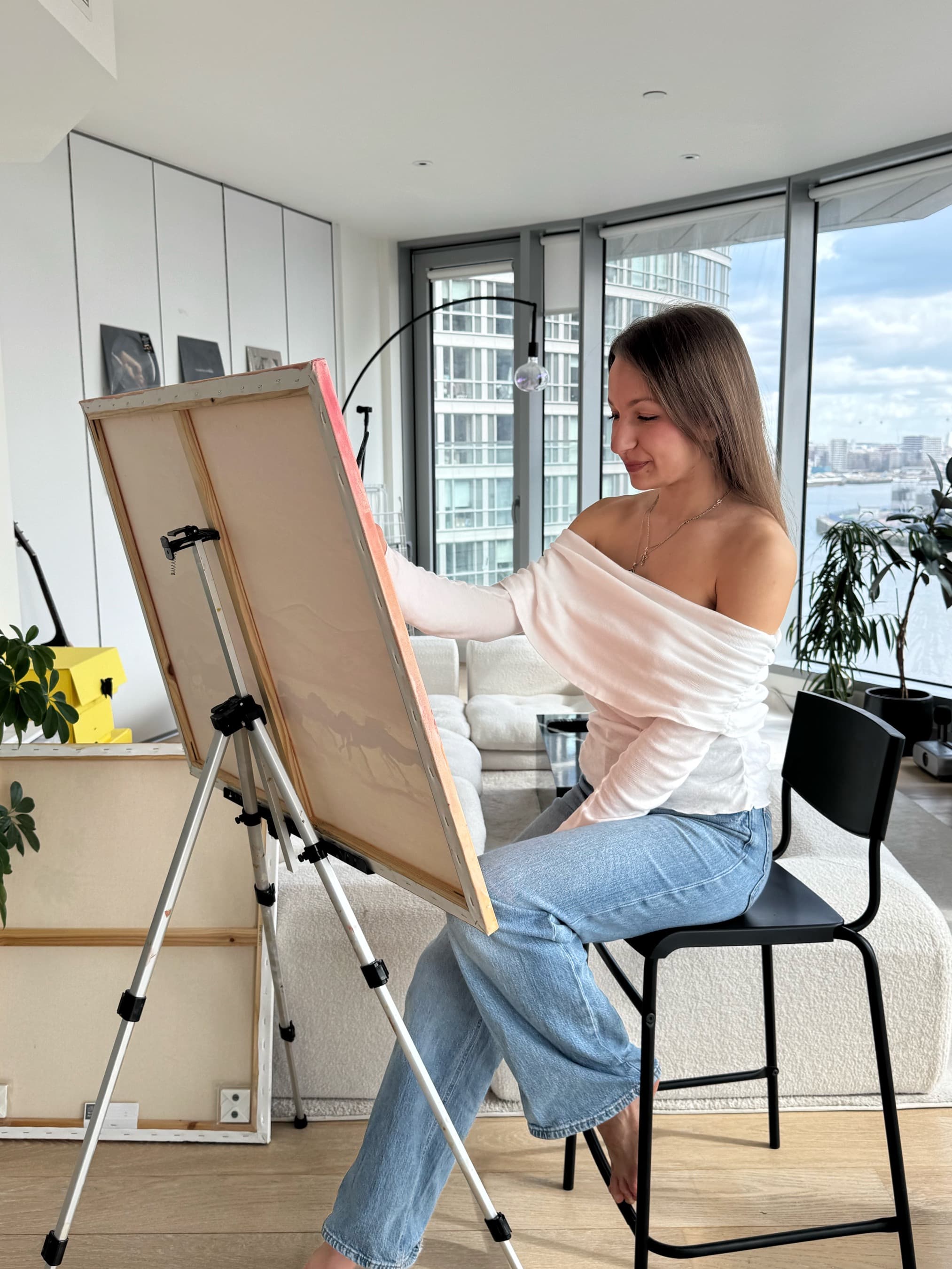 Painting by Yulia Melnyk