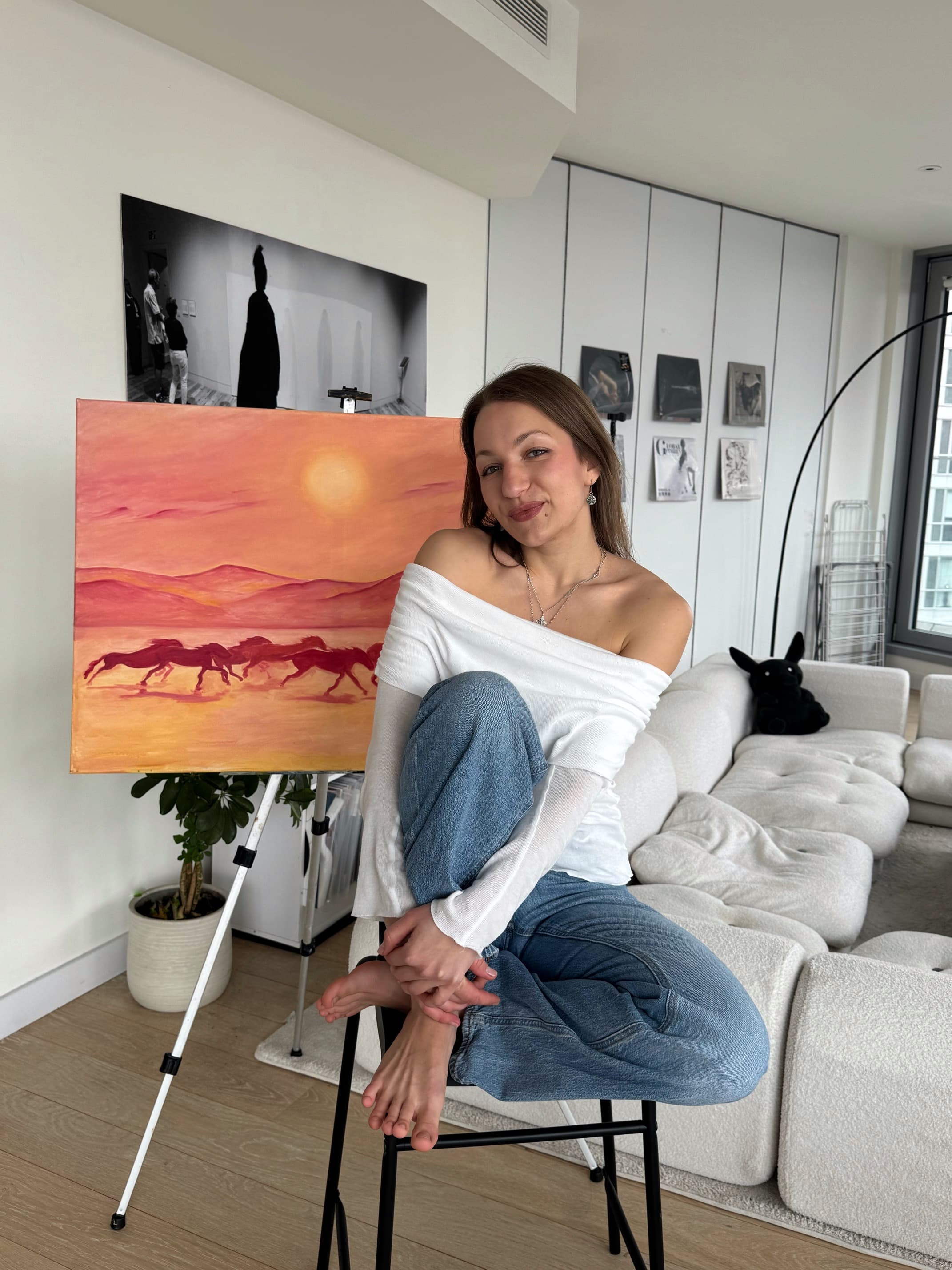 Painting by Yulia Melnyk