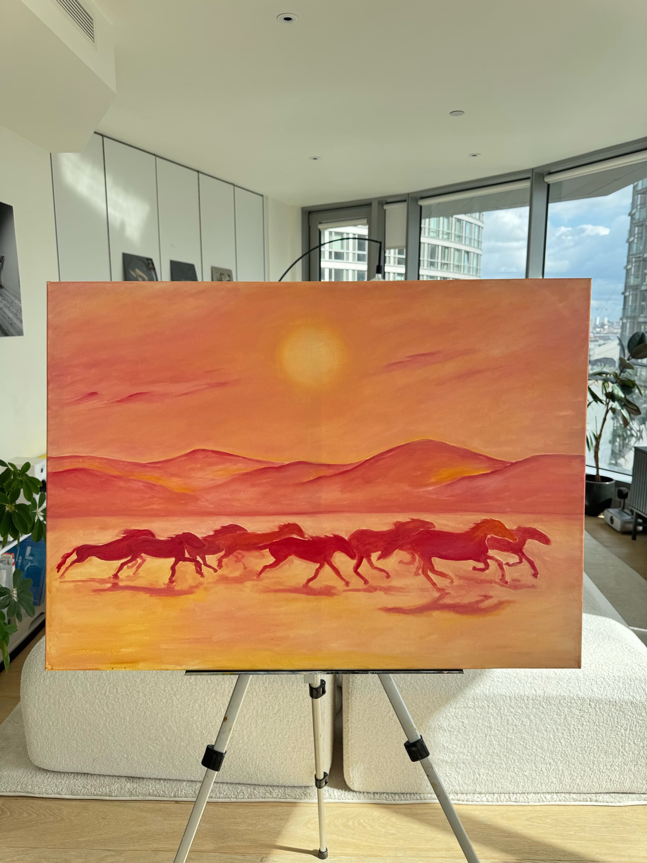Painting by Yulia Melnyk