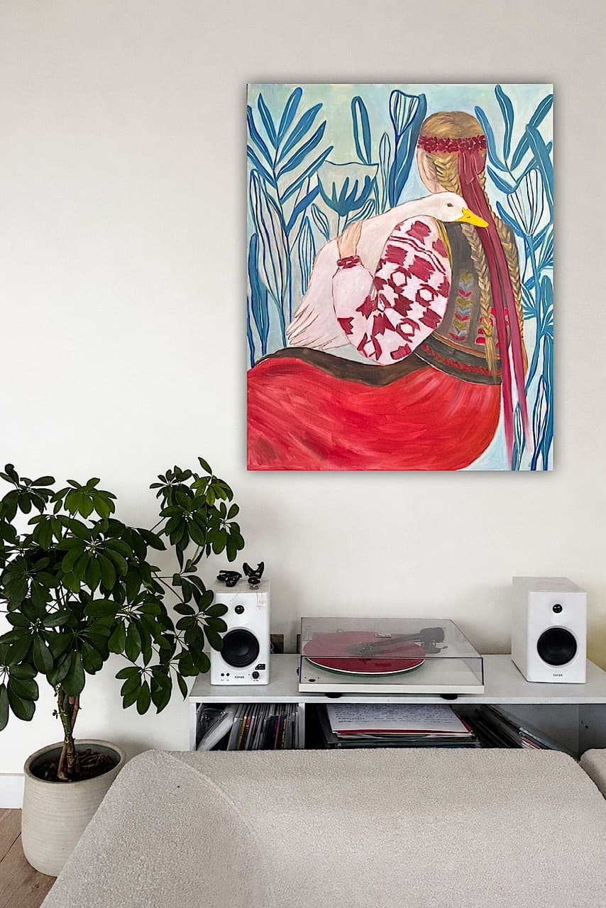 Painting by Yulia Melnyk