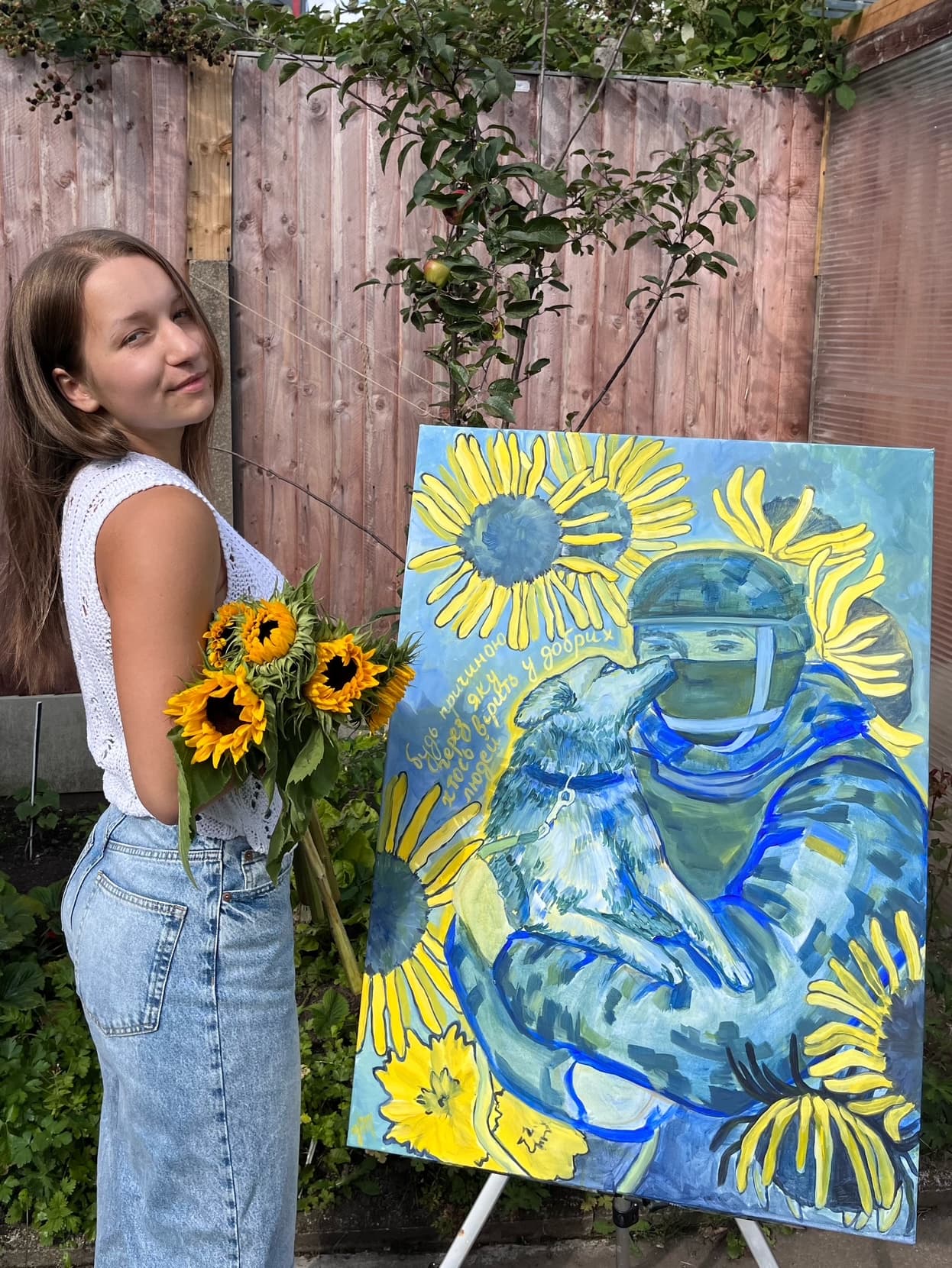 Painting by Yulia Melnyk