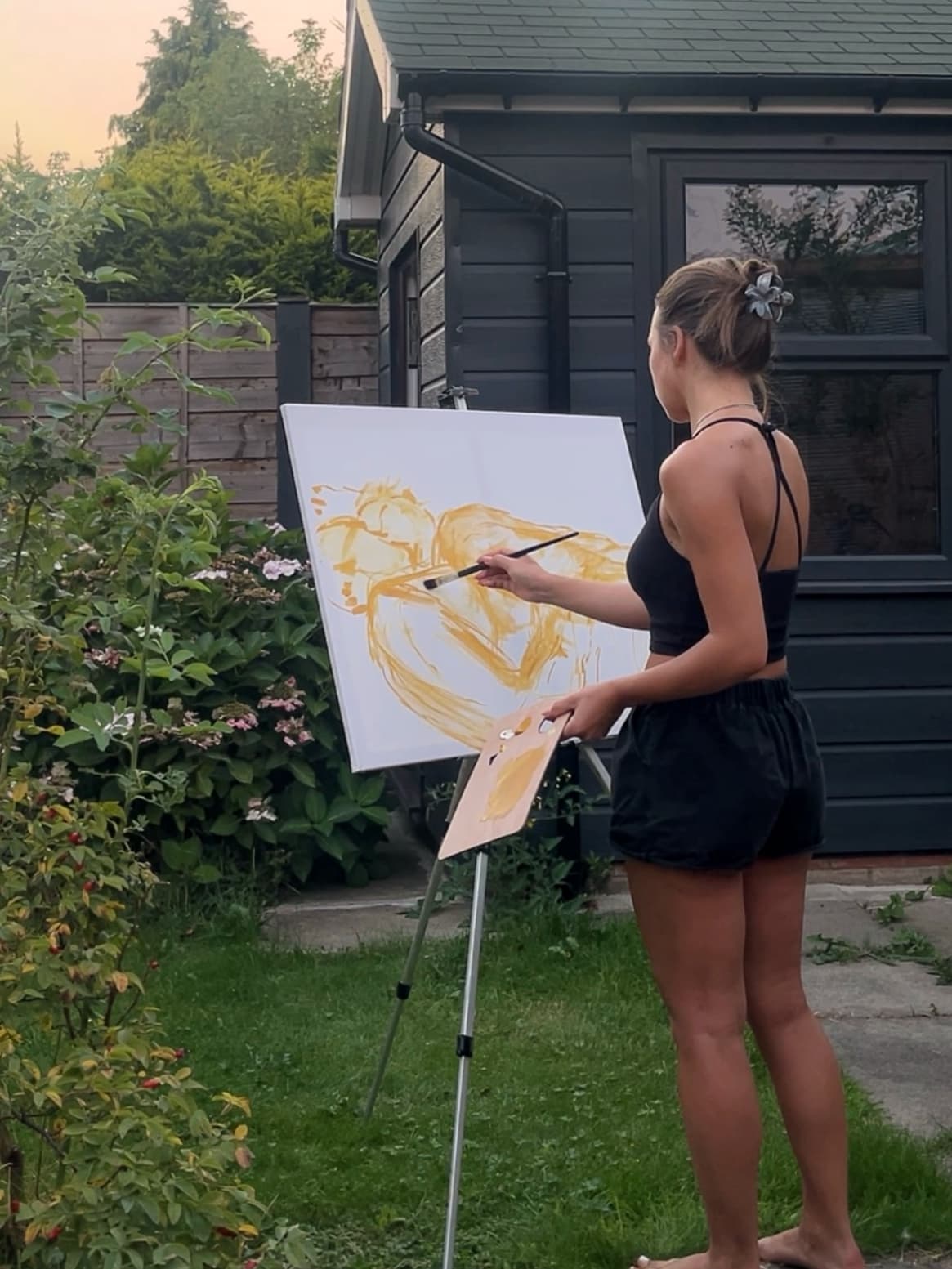 Painting by Yulia Melnyk
