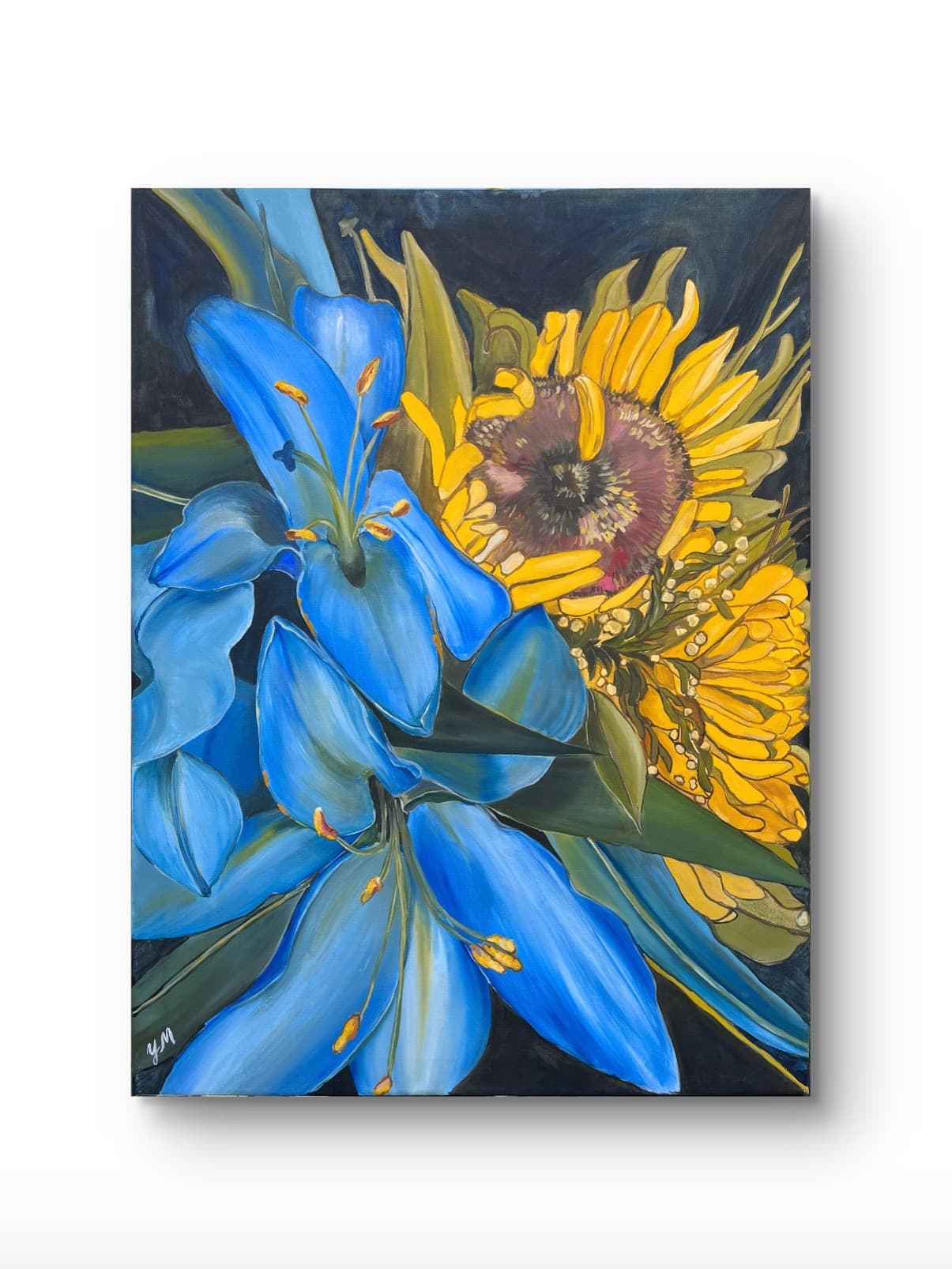 Painting by Yulia Melnyk