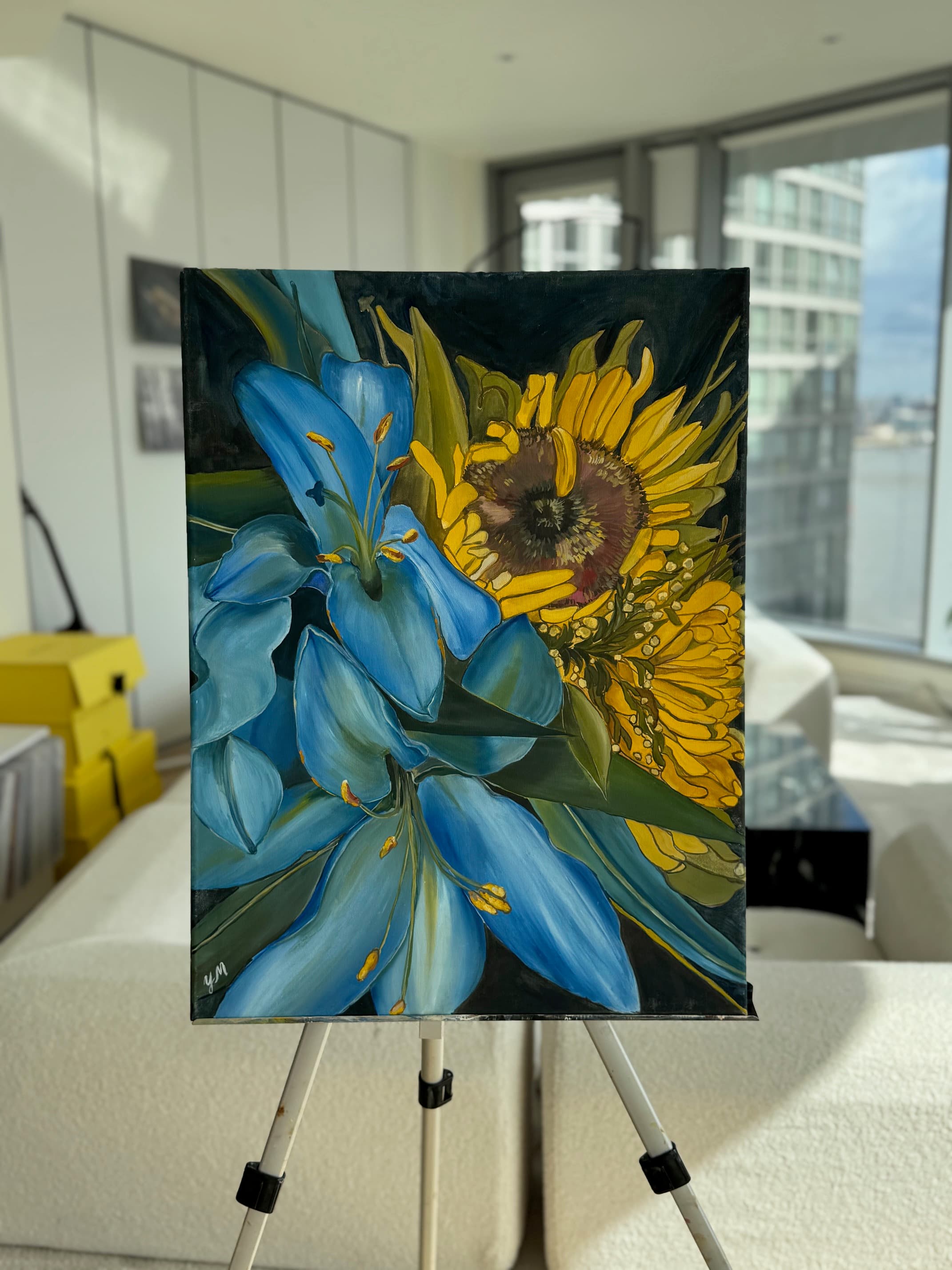 Painting by Yulia Melnyk